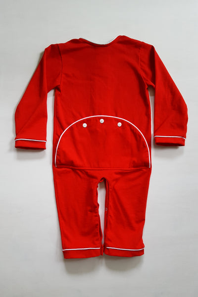 *IMPERFECT* Boys Dropseat Christmas Jammies