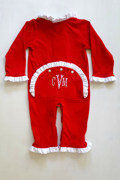 Girls Dropseat Christmas Jammies