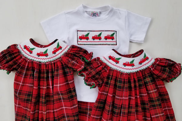 Christmas Truck Boys Pants Set
