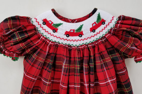 Christmas Truck Long Bubble