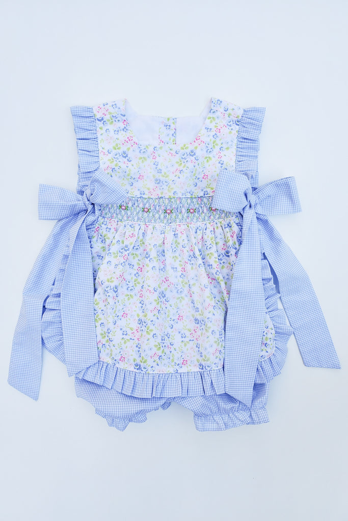 Blue Belle Pinafore Set