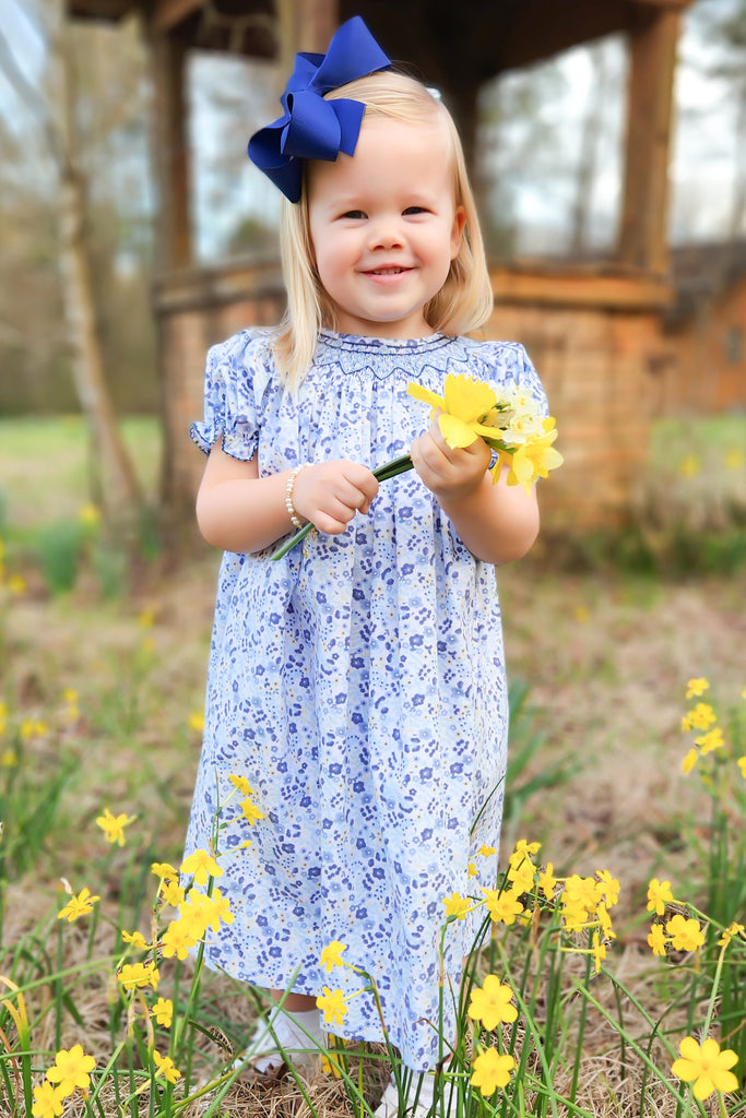 Forget Me Not Bishop Dress