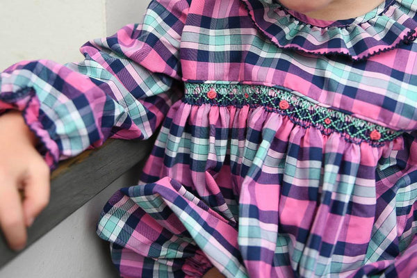 Pinckney Plaid Bloomer Set