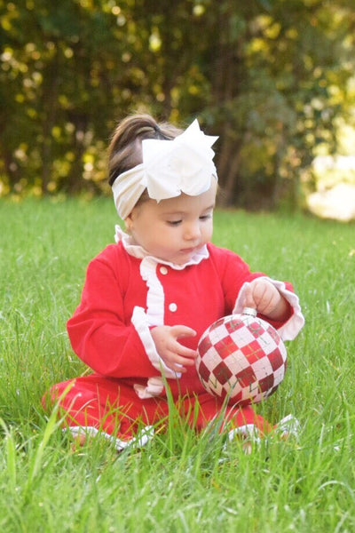 Girls Dropseat Christmas Jammies