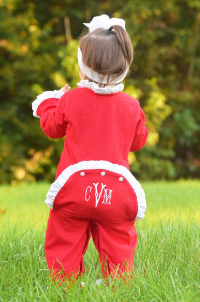 Girls Dropseat Christmas Jammies