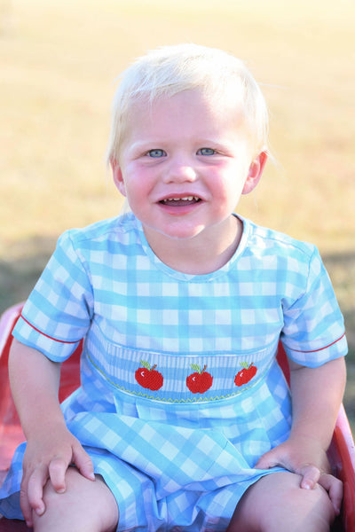 Apple a Day Boys Romper