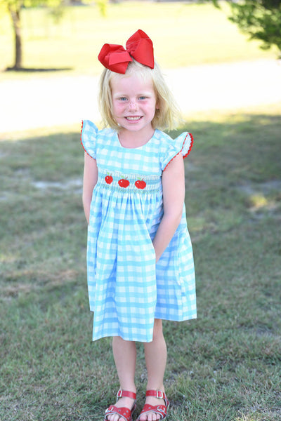 Apple a Day Girls Dress