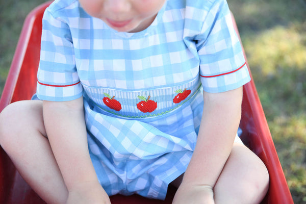 Apple a Day Boys Romper