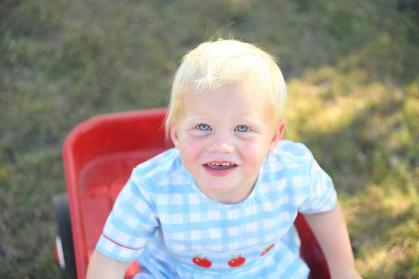 Apple a Day Boys Romper