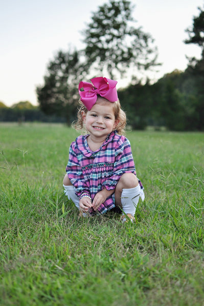 Pinckney Plaid Bloomer Set