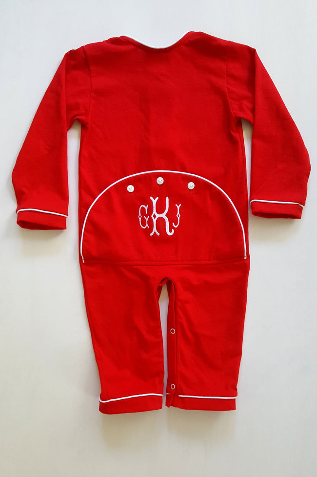 Boys Dropseat Christmas Jammies