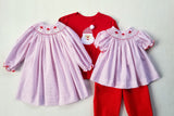 Old Saint Nick Bubble Pants Set