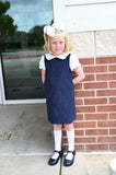 Carolina Corduroy Jumper in Navy