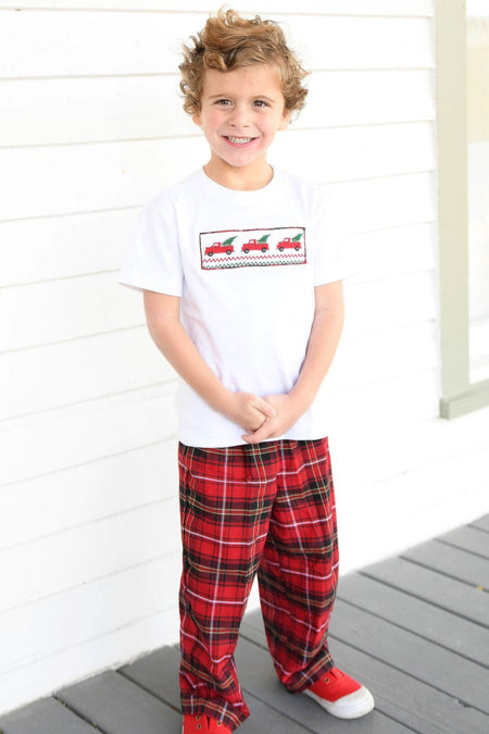 *IMPERFECT* Boys Dropseat Christmas Jammies