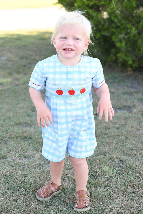 Apple a Day Boys Romper