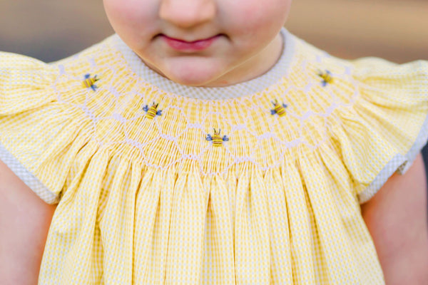 Honey Bees Bishop Dress
