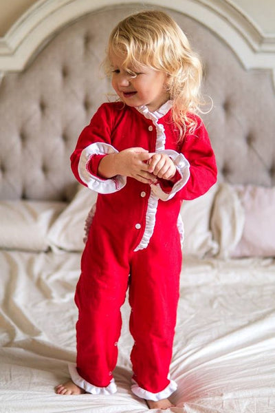 Girls Dropseat Christmas Jammies